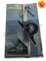 TOOLZONE 12Combination Square มิลลิเมตรสแควร์ผสมไม้ฉากสแตนเลสหลายฟังก์ชั่นเครื่องมือวัด