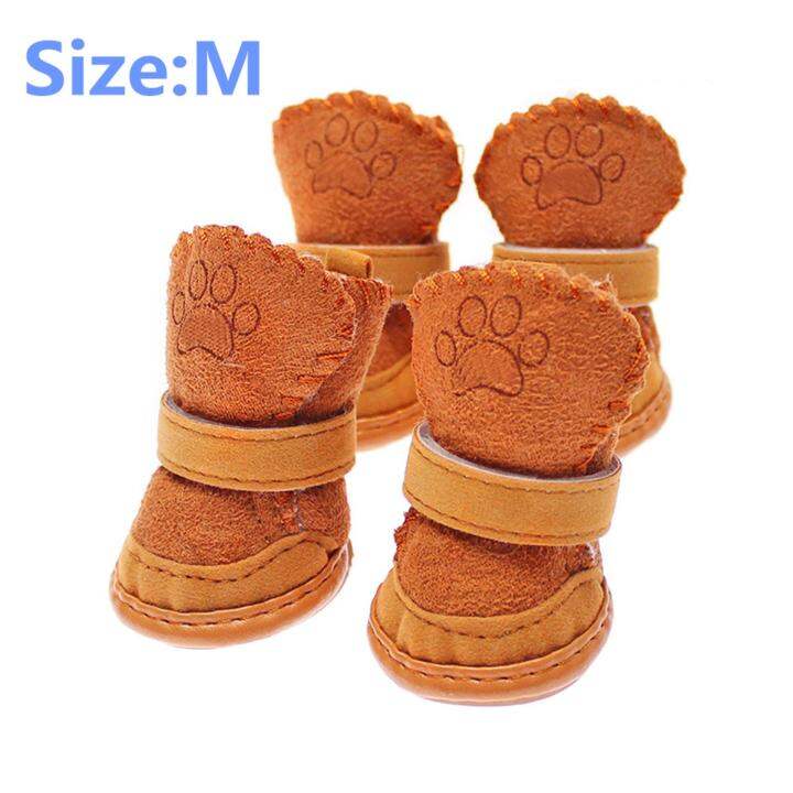 YBC Cute Chihuahua Dog Shoes Small Dogs Pet Shoes Puppy Warm Boots Lazada