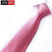 Red Striped Ties Men Casual Neckties Classic Striped Neck Tie