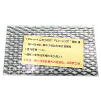 Platinum titanium mesh gold anode with handle platinum titanium mesh silver plated jewelry plating tool