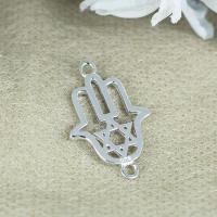 ตัวคั่นสร้อยเงินแท้ 925 Sterling Silver รูปมือแห่งการปกป้อง (Hamsa Hand) ดีไซน์ สวย : มณีธารา MT Jewelry (scm018)