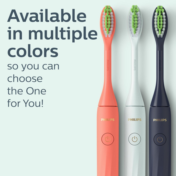 PHILIPS ONE Series HY1100 Electric Toothbrush Batterypowered Travel