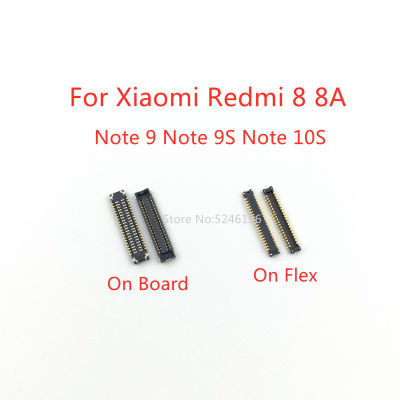 5-10ยูนิตจอแสดงผล LCD หน้าจอโค้งงอ FPC เชื่อมต่อ40Pin Xiaomi Redmi 8 8A 5 Nota 9S Nota 9S Nota 10S Hongmi 10X 4G ปลั๊กบนบอร์ด