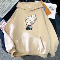 2023 style VALORANT Anime Hoodie Jett Streetwear Womens Oversized Sweatshirt Cute Cartoon Print Top Tracksuit M，can be customization