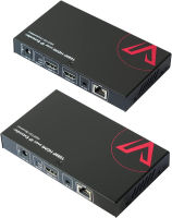 v AV Access HDMI Extender Over IP Ethernet Kit, up to 1080P 395ft (120m), HDMI Local Loop Out, 1 to Many Over Gigabit Switch, Network LAN, IR Control or Direct 1 to 1 Extender Over CAT5e/6/6a/7 Cable(HDIP120) HDMI Over TCP/IP (HDIP120)