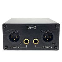 Audio Signal Isolator 6.35 XLR Head Mixer Audio Current Acoustic Noise Filter Remover LA-2