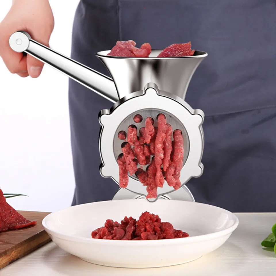 okdeals01 Handheld Manual Sausage Home Crank Table Noodle Meat
