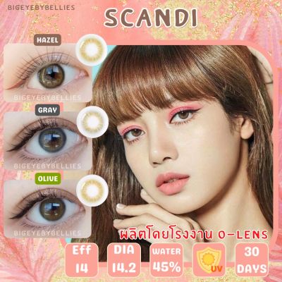 🔥คอนแทคเลนส์✨ขนาดมินิ✨ Scandi ✨Sweety Soft / Gaezz Secret โรงงาน O-lens