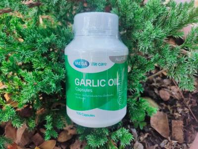 Garlic oil 100 capsules Mega we care