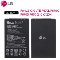 แบตเตอรี่ LG Q10 K10 LTE F670L F670K F670S F670 K420N แบต BL-45A1H 2300 mAh