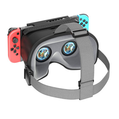 OIVO หูฟัง VR ใช้ได้กับ Nintendo Switch & Nintendo Switch OLED รุ่น3D VR (ชุดหูฟังเสมือนจริง VR) สามารถใช้ได้กับ Nintendo Switch & Nintendo Switch OLED รุ่น3D VR (Virtual Reality) แว่นตาชุดหูฟังสวิตช์ VR Labo สำหรับ Nintendo Switch