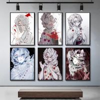 Anime Demon Slayer โปสเตอร์ Wall Art ภาพวาดผ้าใบสำหรับห้องนั่งเล่นตกแต่งบ้าน