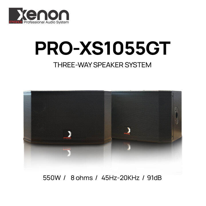 Xenon PROXS1055GT Karaoke Speaker, 3 Way, 550 watts,8Ohms Lazada PH
