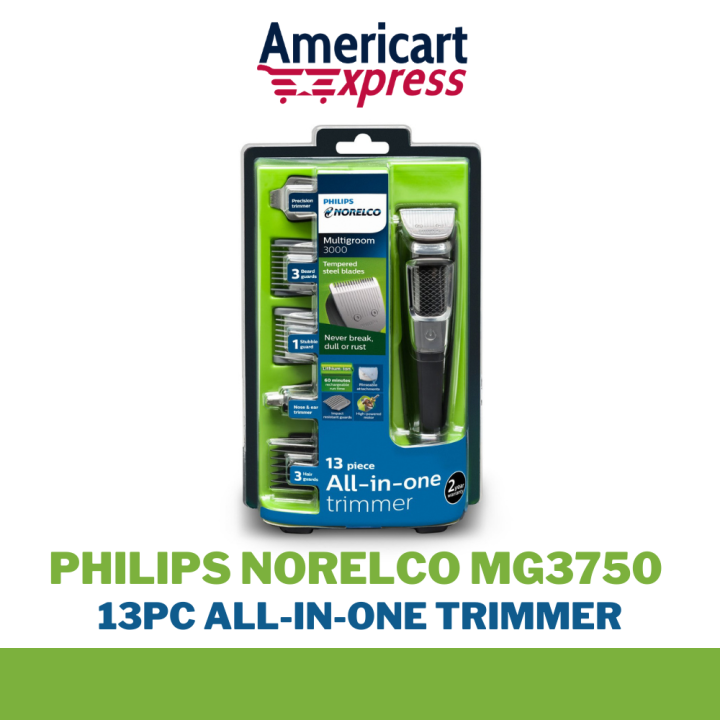 Philips Norelco MG3750 Multigroom AllInOne Series 3000, 13 attachment