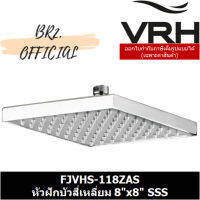 โปรโมชั่น+ (31.03) VRH = FJVHS-118ZAS หัวฝักบัวสี่เหลี่ยม 8"x8" SSS ราคาถูก ก๊อกน้ำ ก๊อกเดี่ยวอ่างล้างหน้าแบบก้านโยก ก๊อกเดี่ยวอ่างล้างหน้าอัตโนมัติ ก๊อกเดี่ยวก้านปัดติดผนัง