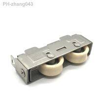 1pc aluminum alloy door and window pulley old-fashioned sliding glass window roller wide narrow-rail stainless steel wheels