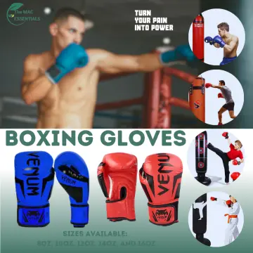 Twins 8oz 10oz 12oz 14oz Men Women Kids a Pair PU Leather Kick Boxing  Gloves Karate Muay Thai MMA Boxing Gloves - China Venum and Twins price