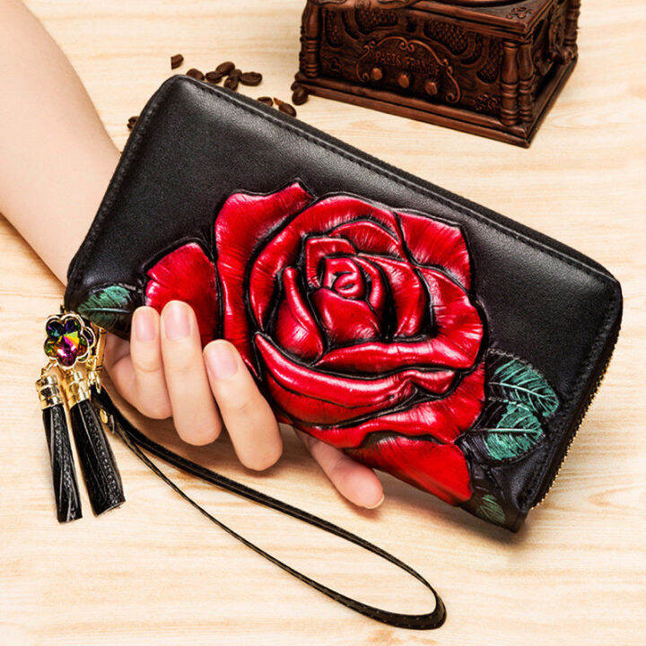 flroal-genuine-leather-purse-women-long-women-wallets-large-capacity-womens-leather-wallets-double-zipper-clutch-purses