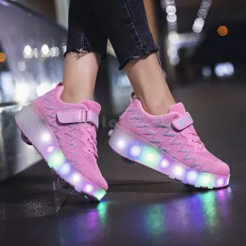 Glowing sneakers on sale