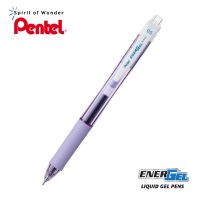 Pentel ปากกาหมึกเจล เพนเทล Energel X Colors 0.5mm หมึกสีน้ำเงิน (ด้ามสีม่วง)