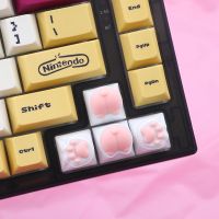 4in1 Cat Paws Keycap Corgi Buttock Keycaps For Mechanical Keyboard ABS Key Cap Cherry Mx Switch Alice80 JJK84 IK75 PRO PC Custom