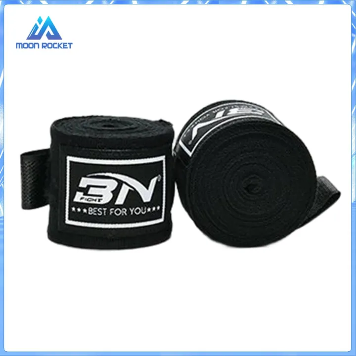 Moon ROCKET Boxing Hand Wrap ผ้าพันแผลรองรับข้อมือสำหรับชกมวยผู้ใหญ่