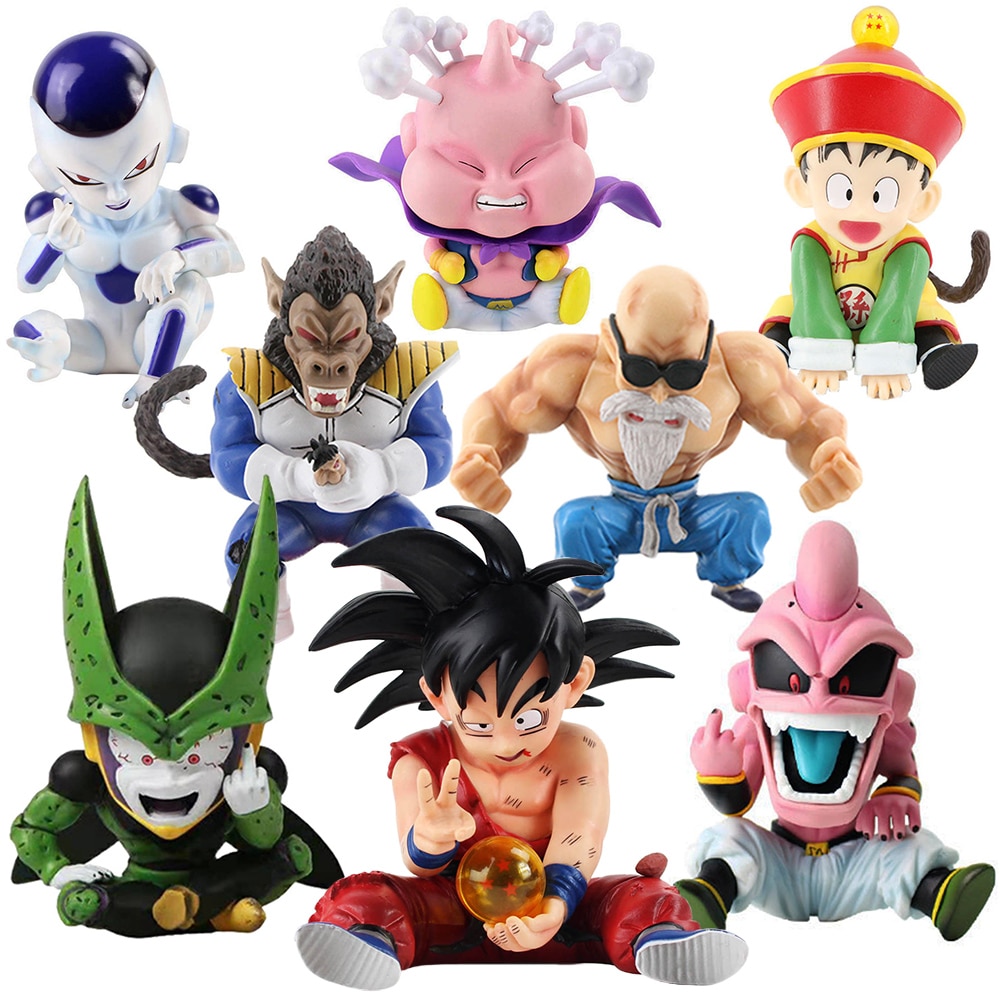 Anime Dragon Ball Z GK Frieza Freeza Kid Majin Boo Buu CELL Figure PVC Toys 