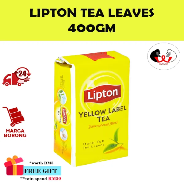 Lipton Yellow Label Tea Leaves Lipton Daun Teh Gm Lazada