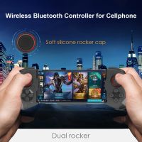 ZZOOI Telescopic Bluetooth Controller Wireless Gamepad for PUBG Mobile iOS Android