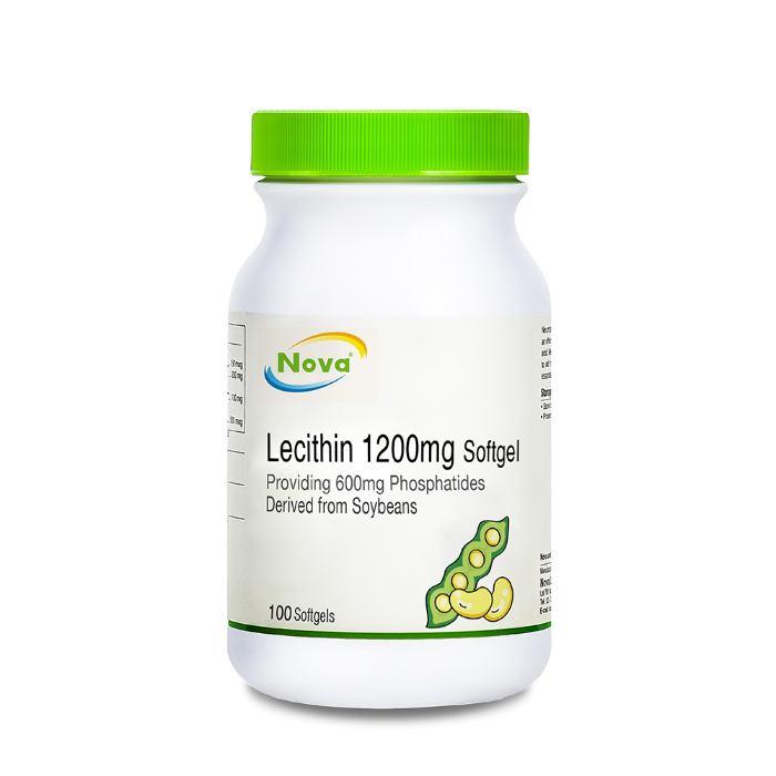 Nova Lecithin 1200mg 100 Softgels [Fat Metabolism] Lazada