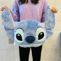 Star Park Little Monster Stitch Girlfriend Angel Three-dimensional Double-sided Plush Throw Pillow Kawaii Sofa Car Pillow