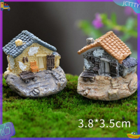 ? JCTTTY ? VINTAGE houses Miniature Fairy Garden บ้านตกแต่งมินิหัตถกรรมตกแต่งภูมิทัศน์ขนาดเล็ก DIY อุปกรณ์เสริม