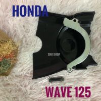 ฝาครอบสเตอร์หน้า สีดำ HONDA WAVE 125 , ฮอนด้า เวฟ 125 ฝาสเตอร์ มอเตอร์ไซค์