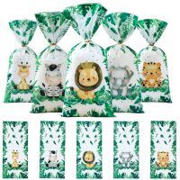 【YF】☒  Jungle Animals Biscuit Packing for Guest Kids Birthday Supplies Baby Shower