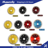 Manooby ใบเลื่อยสไตล์เพชรเวฟ105/115/125มม. สำหรับกระเบื้องพอร์ซเลนเซรามิกตัดแห้งใบเลื่อยหินแกรนิตหินอ่อน