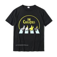 Birb Memes Bird Headband Parrot Doodle Spoof Top Cockatiels Tshirt Retro Mens Tees Printed T Shirt Cotton 100% cotton