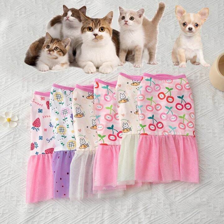 cartoon-dog-skirt-princess-pet-skirt-cute-dog-clothes-summer-pet-dress-wedding-party-skirt-for-chihuahua-yorks-pet-supplies-dresses