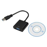 USB 3.0 to VGA Converter HD Video Adapter External Video Graphic Card Converter Portable USB to VGA Adapter