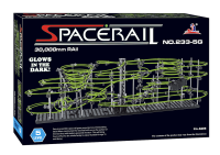 ? Space Rail รางลูกเหล็กสุดท้าทาย รุ่นเรืองแสง Glows in the dark (Level 5) เล่นได้ทุกวัย ของเล่นเสริมทักษะ