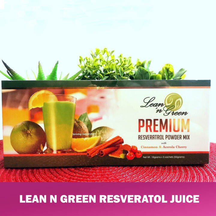 Lean N Green Resveratrol Juice with Cinnamon & Acerola Cherry 50g