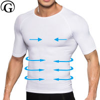 Men Posture Tops Abdominal T Shirt Body Shaper Male Compression Belly Slimming Undershirt Chest Binder New Prayger 6946