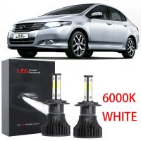 ชุดหลอดไฟหน้าฮาโลเจน LED 6000K 2011 แบบเปลี่ยน สําหรับ Honda City 2007-2013 รับประกัน 10 เดือน