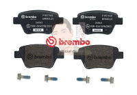 P85 114X ผ้าเบรก-R-แท้ BREMBO รุ่น XTRA : VX ซีรอคโค Scirocco,Golf MK6 2.0Gti ปี11-&amp;gt; " เครอป อะไหล่ยนต์"