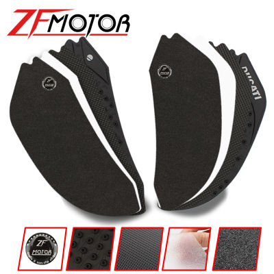 รถจักรยานยนต์ยางถัง Traction Gas Pad Moto การใช้ Grip ด้านข้างรูปลอกสติกเกอร์สำหรับ Ducati 899 1199 1299 Panigale 2013-2016