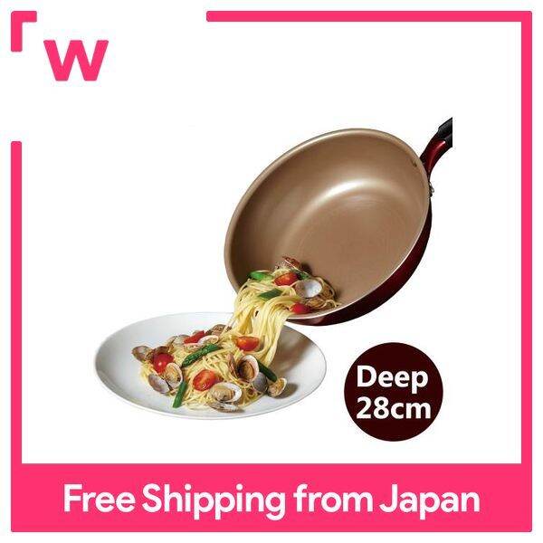 [evercook] Nonstick Egg Roll Frying pan 13×18cm Red Multifunctional