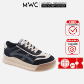 Giày Thể Thao Nữ MWC Đế Độn Cao Mix Màu Trẻ Trung Màu Đen Kem NUTT- 0617