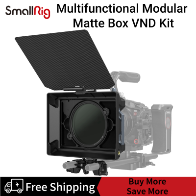 SMALLRIG Matte Box, Star-Trail Lightweight Multifunctional Modular V3k Kit,With 95Mm V3k Filter Kit, Filter Frame, 15MM LWS Support,For DSLR Mirrorless Cameras 3645