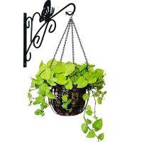 【cw】 Feeders Pot 14 quot; Hanging Basket Pendant 4 Strand Hangers Chain Chains ！