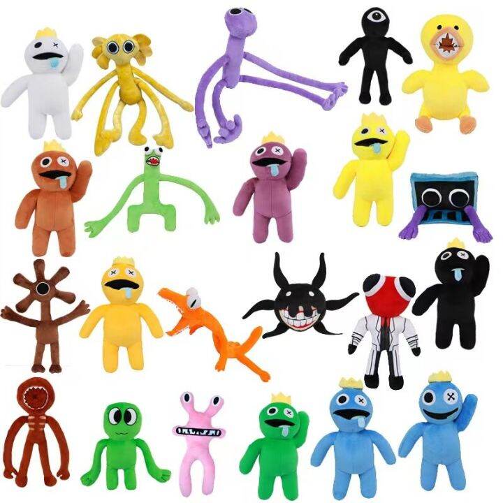 Rainbow Friends Night Green Plush for Roblox Game Fan's Gifts (28cm)