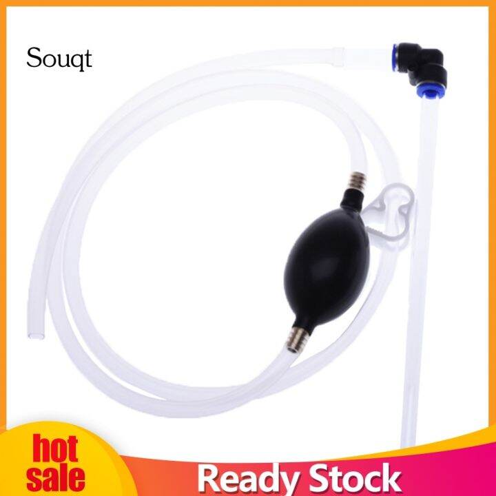 【Ready Stock】 Souqt Siphon Aquarium Clean Manual Water Change Gravel